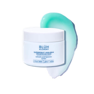 BLUH ALCHEMY Superfruit AHA+BHA Resurfacing Mask
