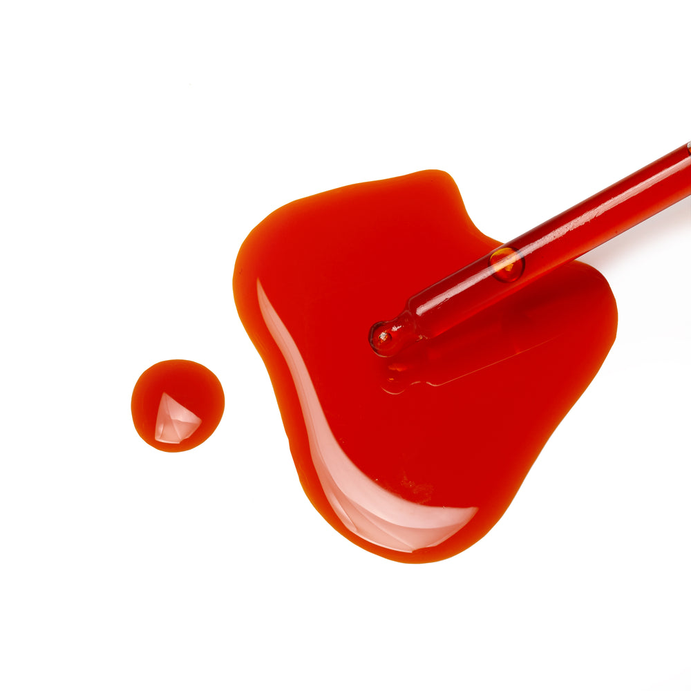 By Achilles Rosehip CO₂ Extract Serum – a nourishing blend of rosehip seed and whole rosehip fruit extracts, rich in essential fatty acids, vitamins, and antioxidants for hydrated, balanced skin.