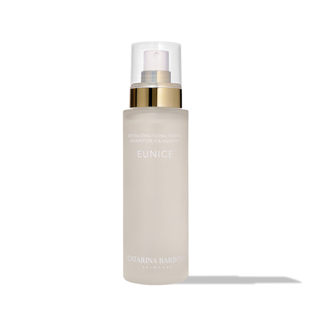 Catarina Barbosa Eunice Revitalizing Floral Essence bottle with white background