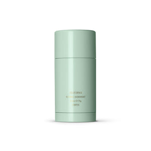 CORPUS California Natural Deodorant in mint packaging on white background