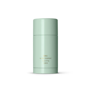 CORPUS Neroli Natural Deodorant in aluminum packaging with neroli, orange blossom, and bergamot scent notes.