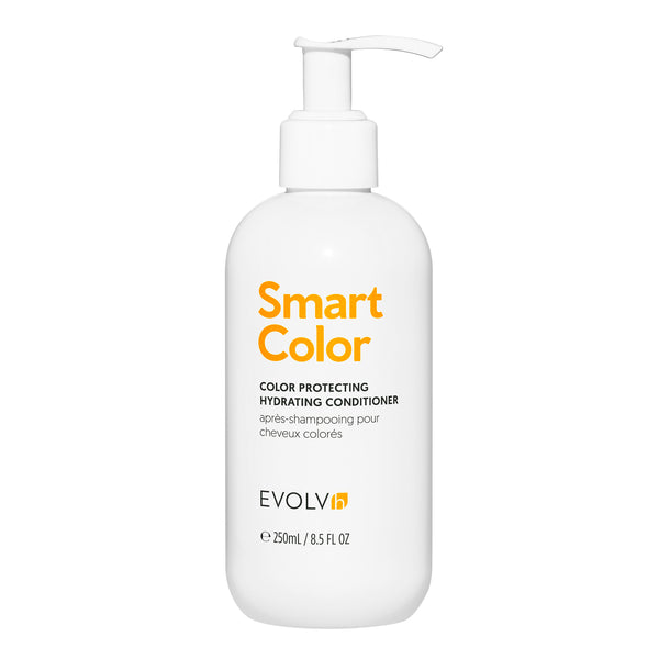 EVOLVH SmartColor Protection Conditioner in 250ml bottle for color-treated hair, nourishing and silicone-free formula.
