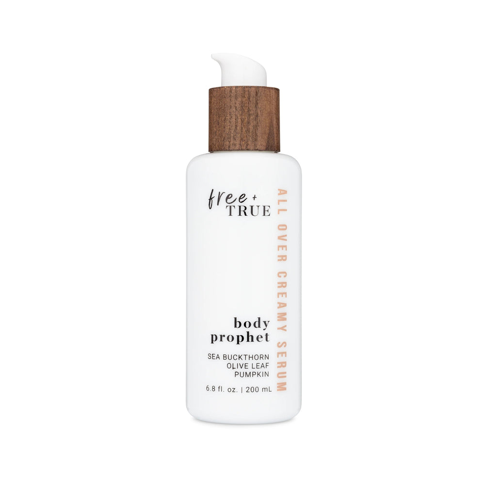 FREE + TRUE Body Prophet All Over Creamy Serum bottle