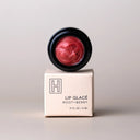 H IS FOR LOVE LIP GLACE peach