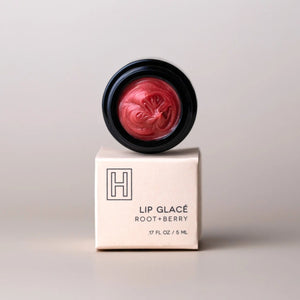 H IS FOR LOVE LIP GLACE peach