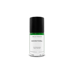 HELLO TOMATO Monstera nail polish, an uplifting green, inspired by one of the most loved home plants.
