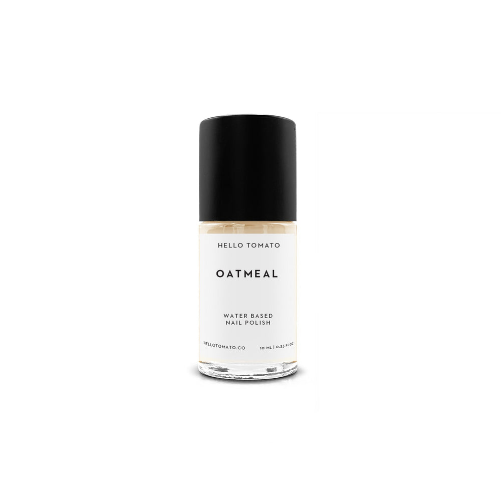HELLO TOMATO Oatmeal nail polish, a light and creamy one.