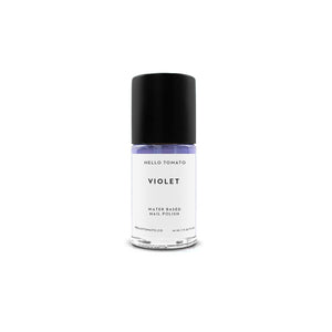 HELLO TOMATO Violet nail polish, a dusty fresh purple, inspired by these delicate and fragrant little beauties.