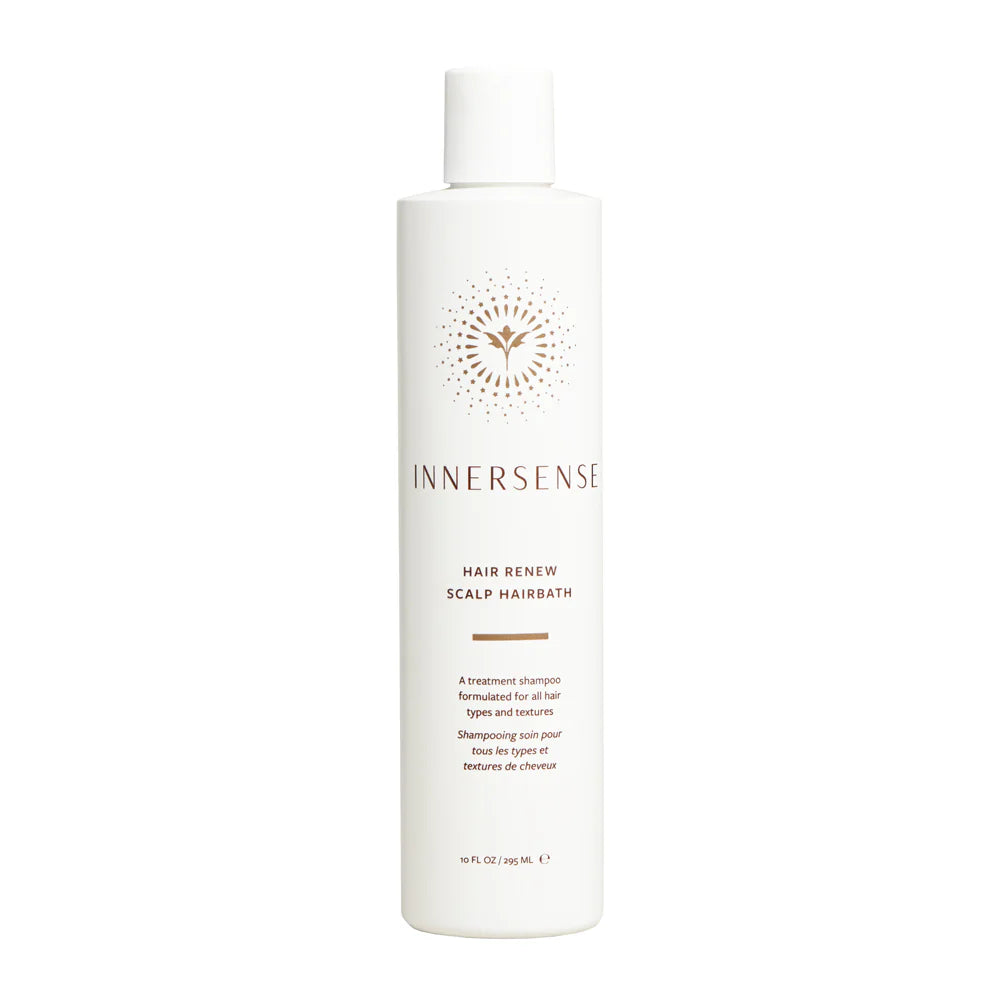 INNERSENSE Hair Renew Scalp Hairbath bottle with soothing botanical ingredients
