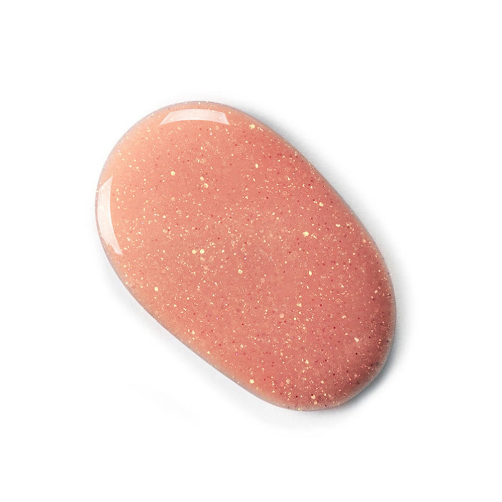 Karolin Van Loon 45 Crushed Crystals – iridescent glitter vegan nail polish in elegant glass bottle, eco-friendly 12-free formula inspired by agate stones.