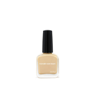 Karolin Van Loon 52 Beurre Soleil sunny yellow vegan nail polish.