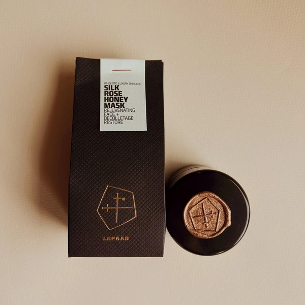 LEPAAR Silk Rose Honey Mask Rejuvenating Face + Décolletage Restore