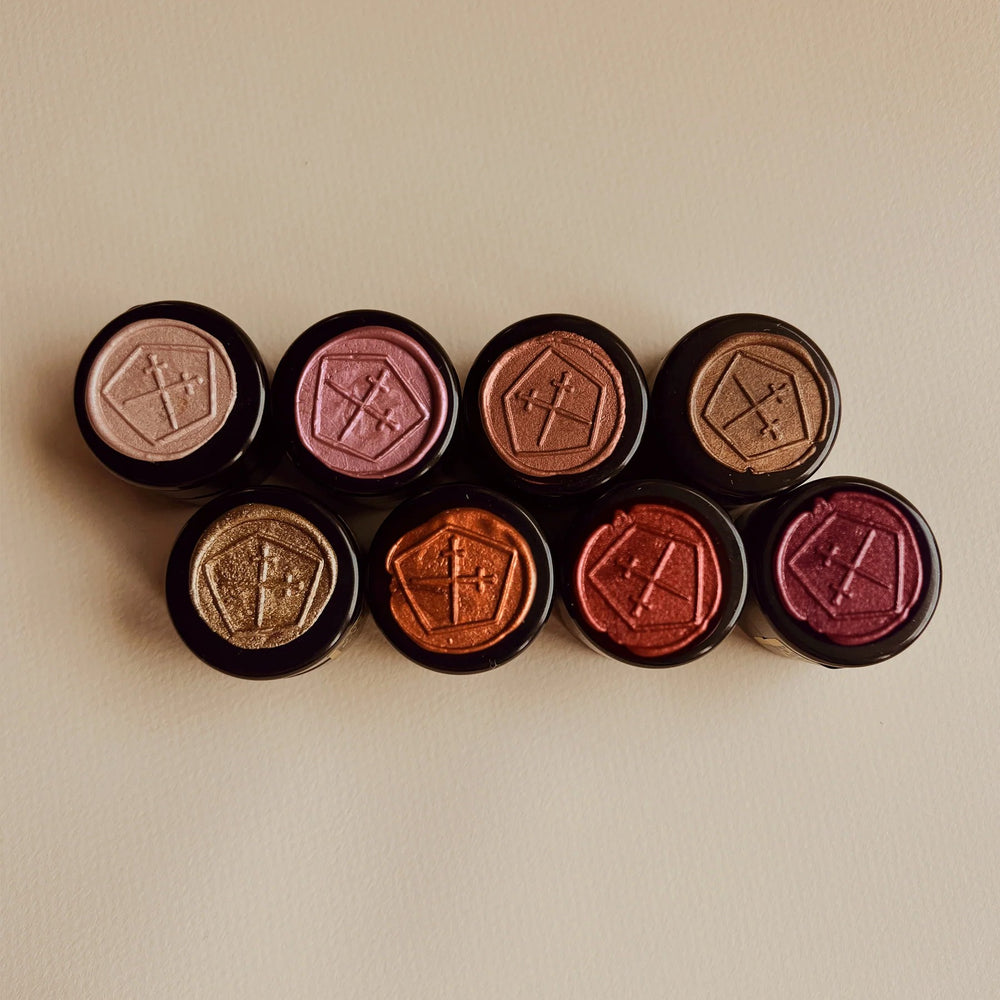 LEPAAR Tinted Sole Lip + Face Balms / Softly Coloured With A Shimmer Of Edible Mica in Miron glass jars. ALWAYS SHOW