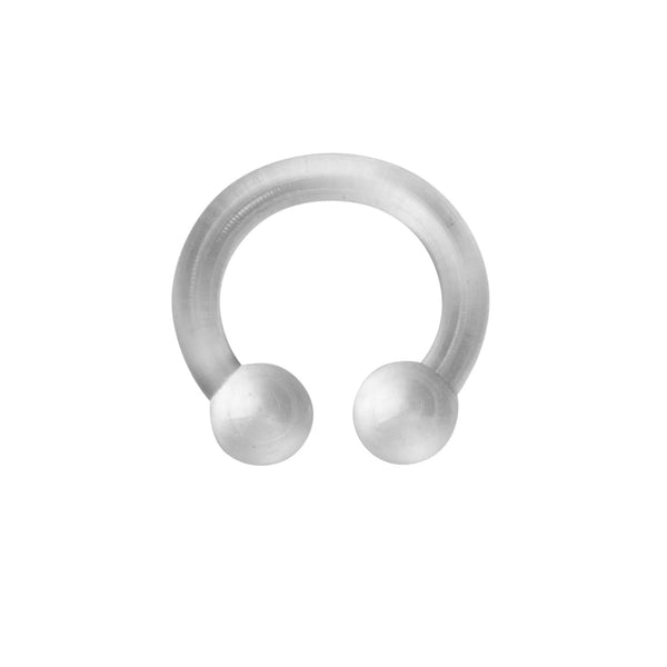 Living Libations Botanical Bling Nose Ring Diffuser in sky-blue silicone jar with medical-grade silicone rings