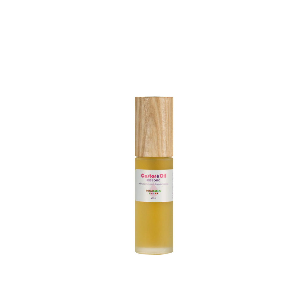 LIVING LIBATIONS Castor Oil + Rose Otto 30 ml