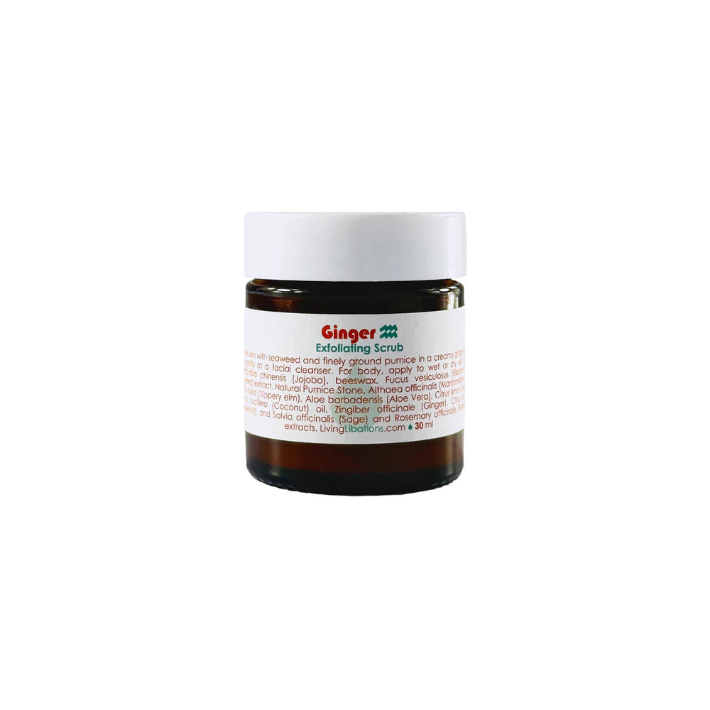 LIVING LIBATIONS Ginger Exfoliating Scrub 120ml