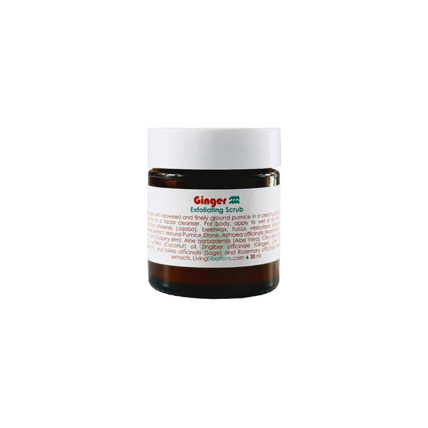 LIVING LIBATIONS Ginger Exfoliating Scrub 30ml