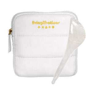 LIVING LIBATIONS Gua Sha Stylus crystal quartz