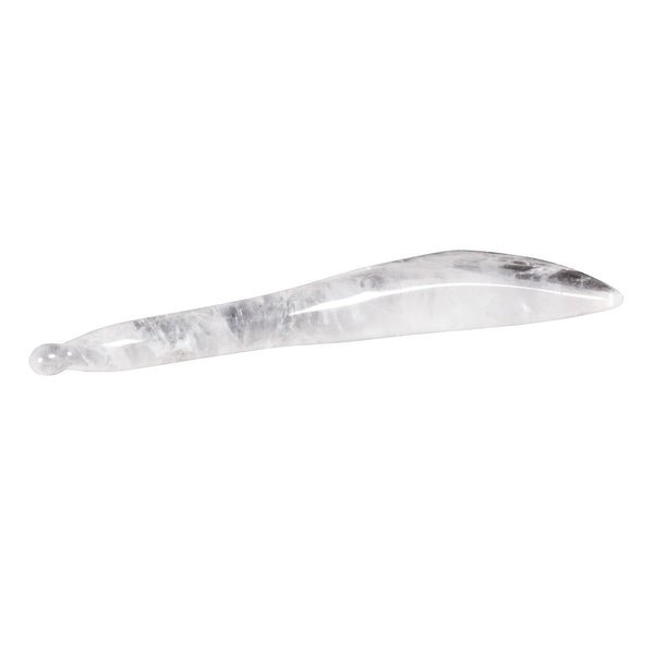 LIVING LIBATIONS Gua Sha Stylus crystal quartz