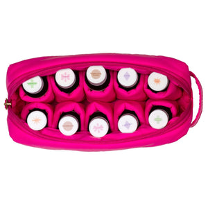 LIVING LIBATIONS Mini Puffer Dopp Bag 15ml peony pink