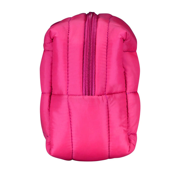 LIVING LIBATIONS Puffer Dopp Bag peony pink