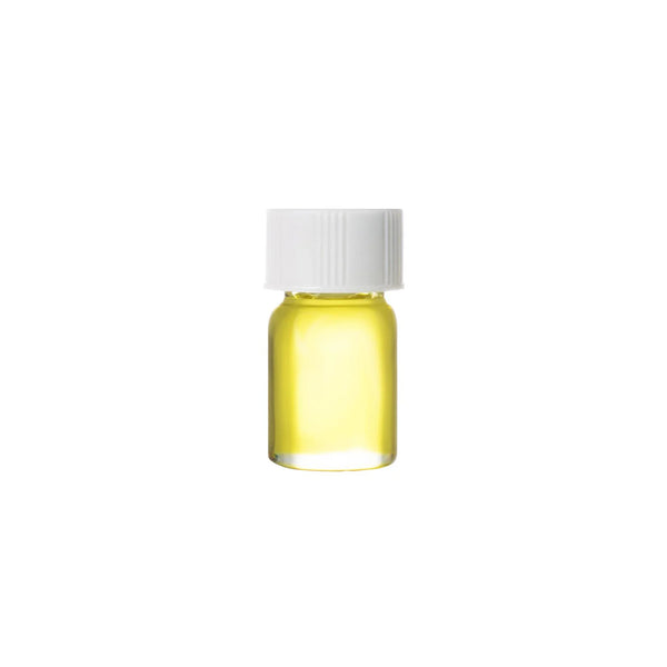 Small yellow bottle with a white cap on a white background. ALWAYS SHOW