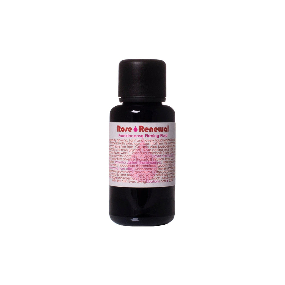 LIVING LIBATIONS Rose Renewal Frankincense Firming Fluid 30ml