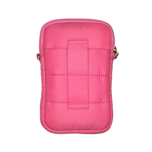 LIVING LIBATIONS Super Sling Puffer Traveller with EMF Shield cantaloupe coral