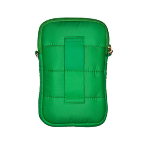LIVING LIBATIONS Super Sling Puffer Traveller with EMF Shield grass green