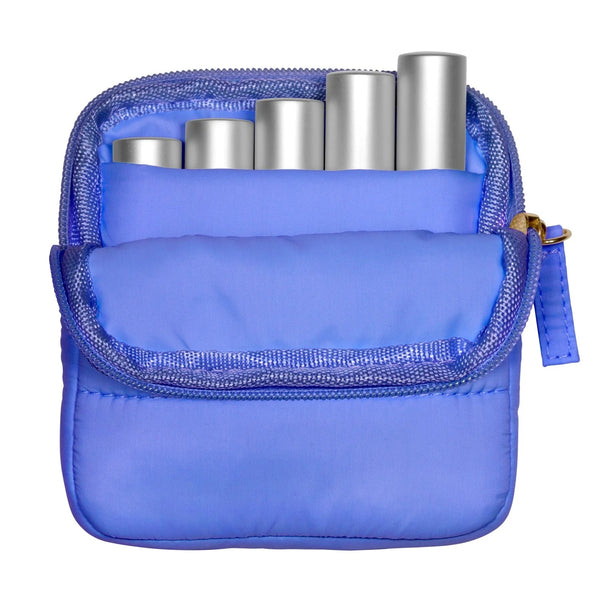 LIVING LIBATIONS The Perfect Puffer Pocket mimosa mauve