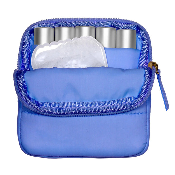 LIVING LIBATIONS The Perfect Puffer Pocket mimosa mauve