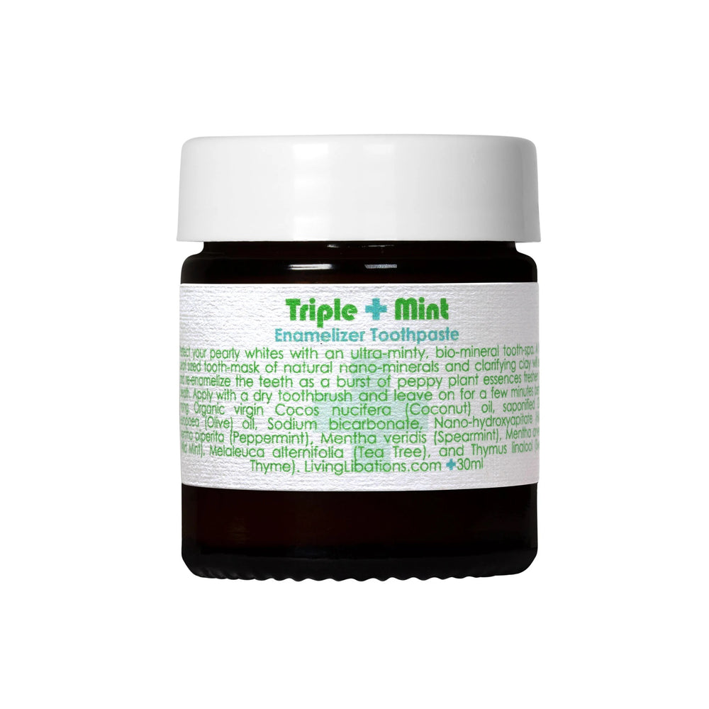 LIVING LIBATIONS Triple Mint Enamelizer Toothpaste 30ml