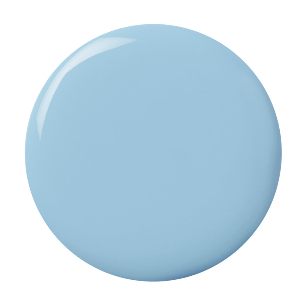 Light sky blue nail polish bottle — London Grace Florence.