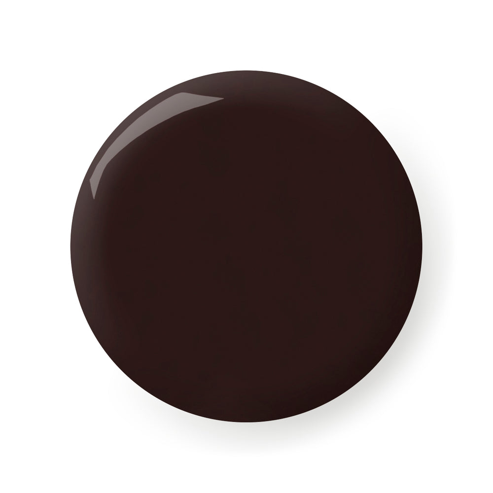 London Grace Lark Nail Polish – deep espresso brown shade, vegan, cruelty-free, and long-wearing.