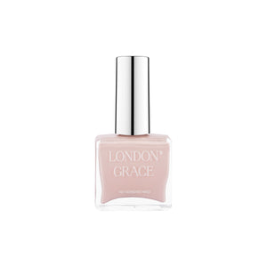 London Grace Rose Nail Polish – elegant soft pink with a subtle glow, perfect for a refined and delicate manicure. Vegan and eco-friendly.