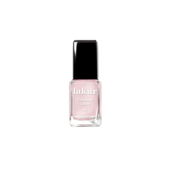 Londontown Macaroon at Noon nail polish in a soft pastel powder pink shade.