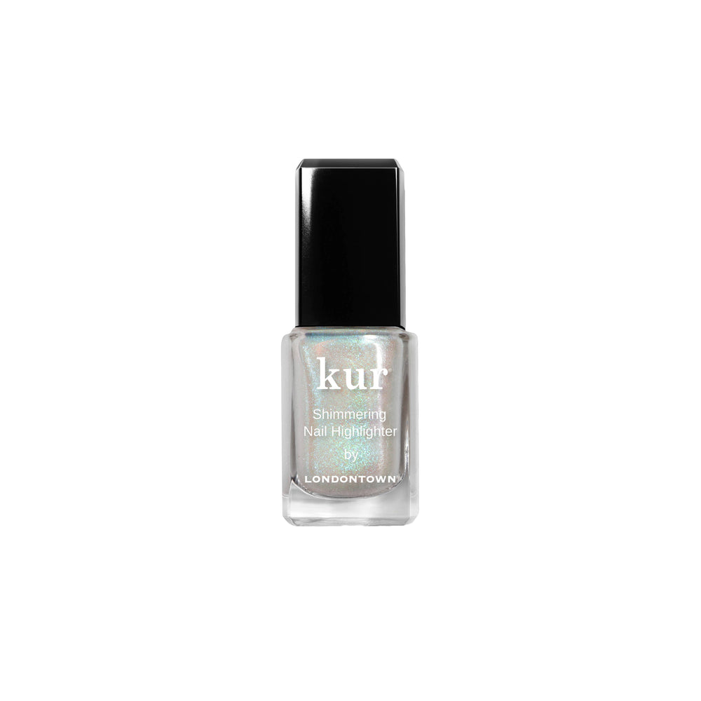 LONDONTOWN Shimmering Nail Highlighters Stardust on white background