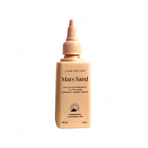 Luna Nectar Mars Sand dry shampoo bottle on a white background