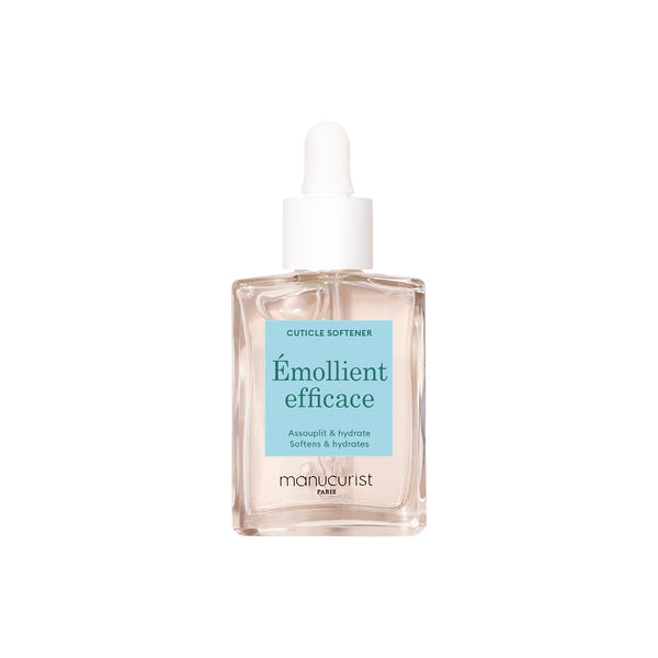 Manucurist cuticle softener bottle on a white background