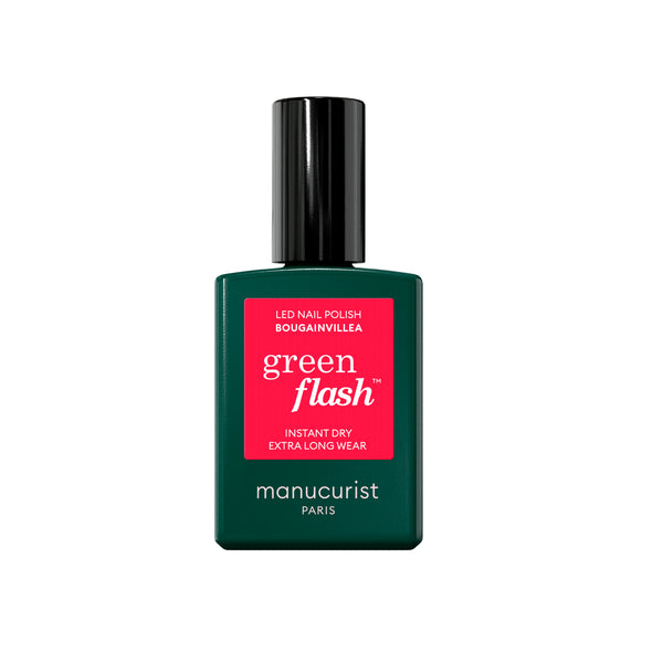 MANUCURIST Green Flash LED Nail Polish Bougainvillea