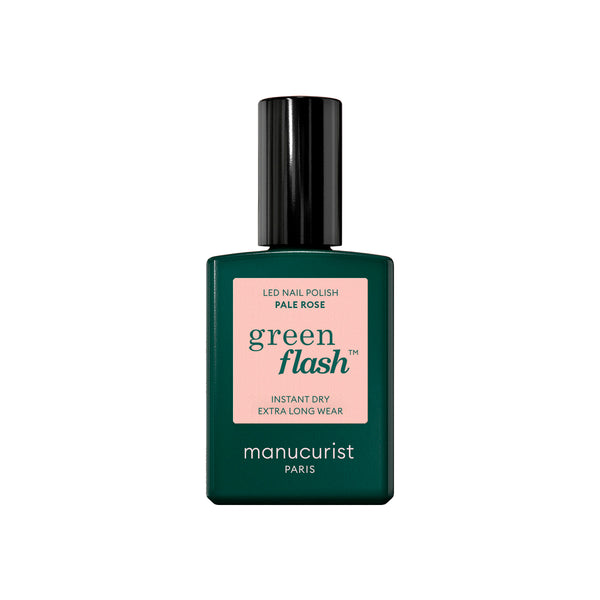 MANUCURIST Green Flash LED Nail Polish Pale Rose