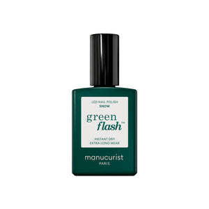 MANUCURIST Green Flash LED Nail Polish Snow