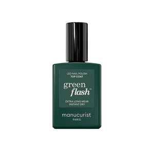 MANUCURIST Green Flash LED Nail Polish Top Coat