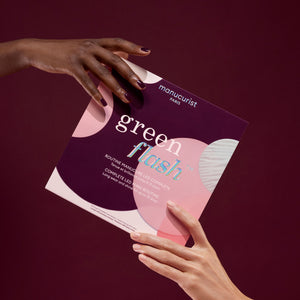 MANUCURIST Green Flash Retail Kit 36W Prune + Pale Rose