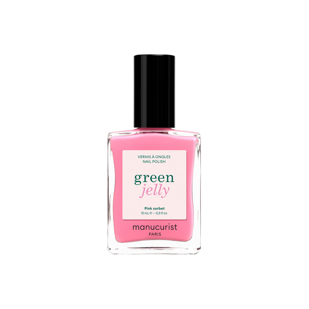 MANUCURIST Green Jelly Nail Polish Pink Sorbet