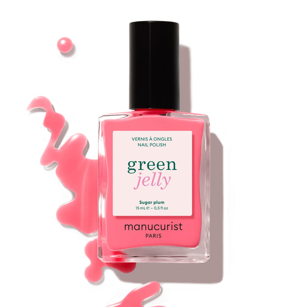 MANUCURIST Green Jelly Nail Polish Sugar Plum