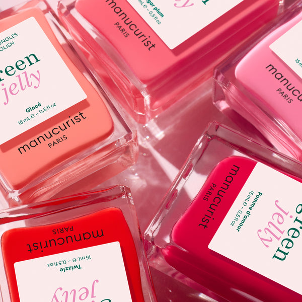 MANUCURIST Green Jelly Nail Polish Pomme d'Amour 