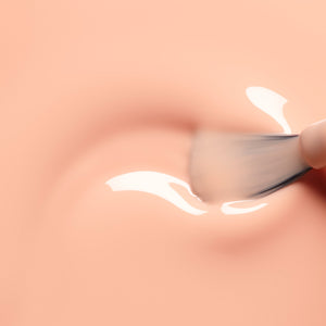 MANUCURIST Green Nail Polish Milky Peach