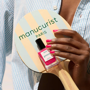 MANUCURIST Green Nail Polish Neon Pink