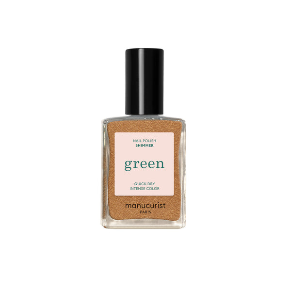 MANUCURIST Green Nail Polish Shimmer